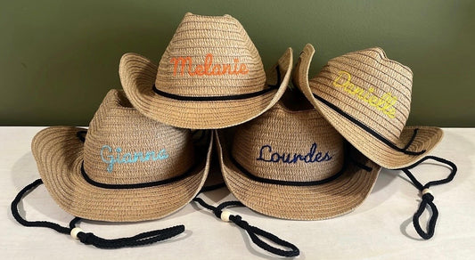 Chain Stitch cowboy hat