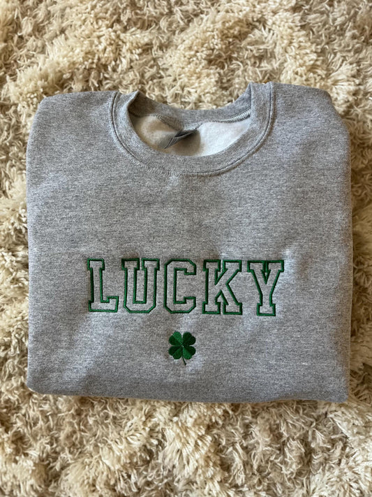LUCKY crewneck