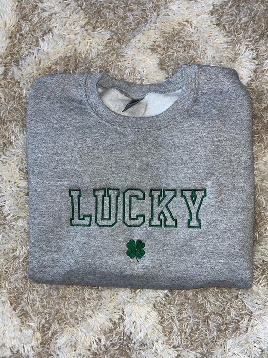 LUCKY crewneck