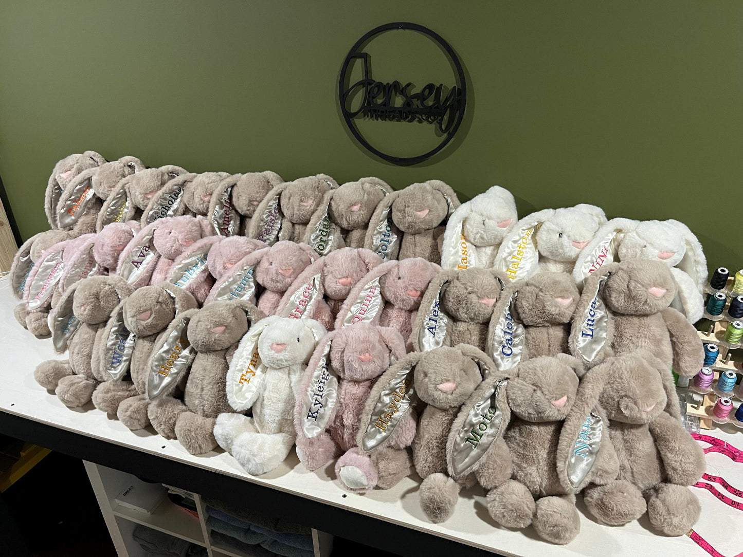 Plush bunny