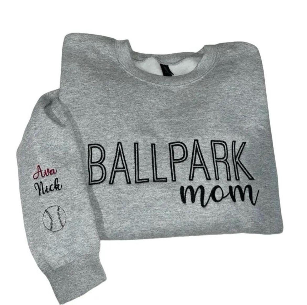 Sports mom hoodie/crewneck