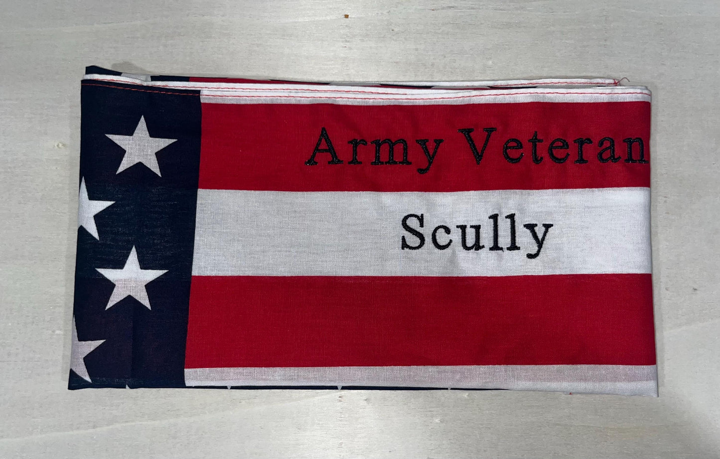 American flag bandana