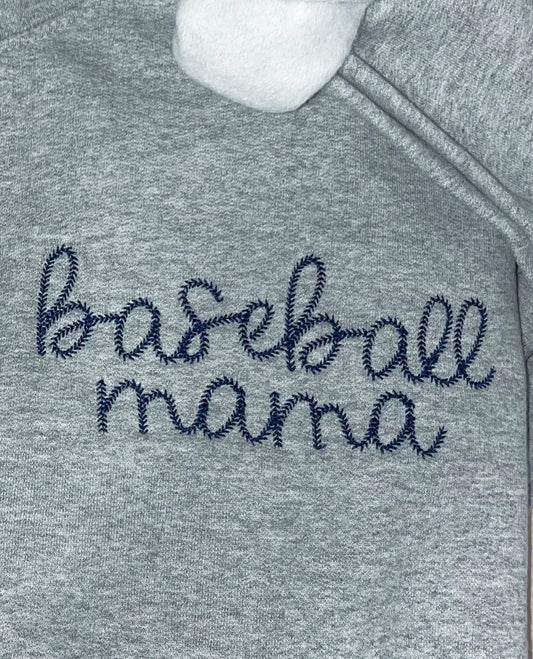 baseball mama crewneck