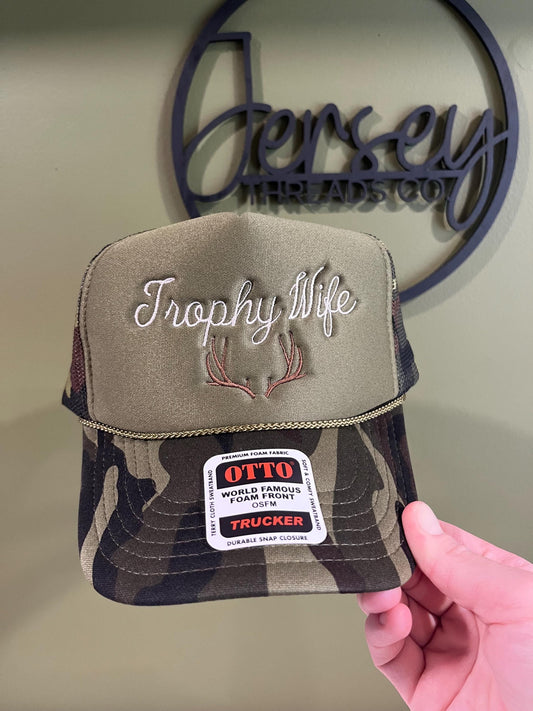 Trophy wife foam trucker