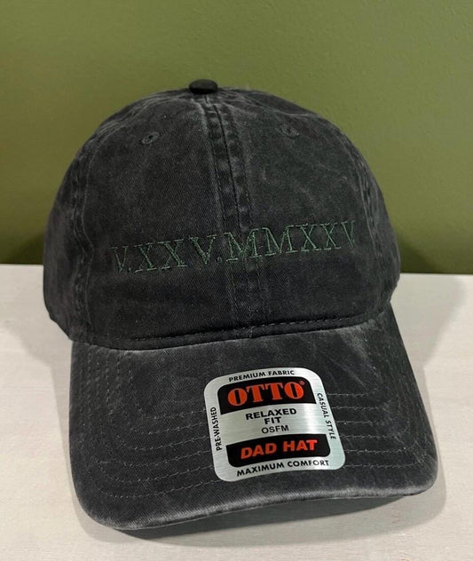 Roman numerals dad hat