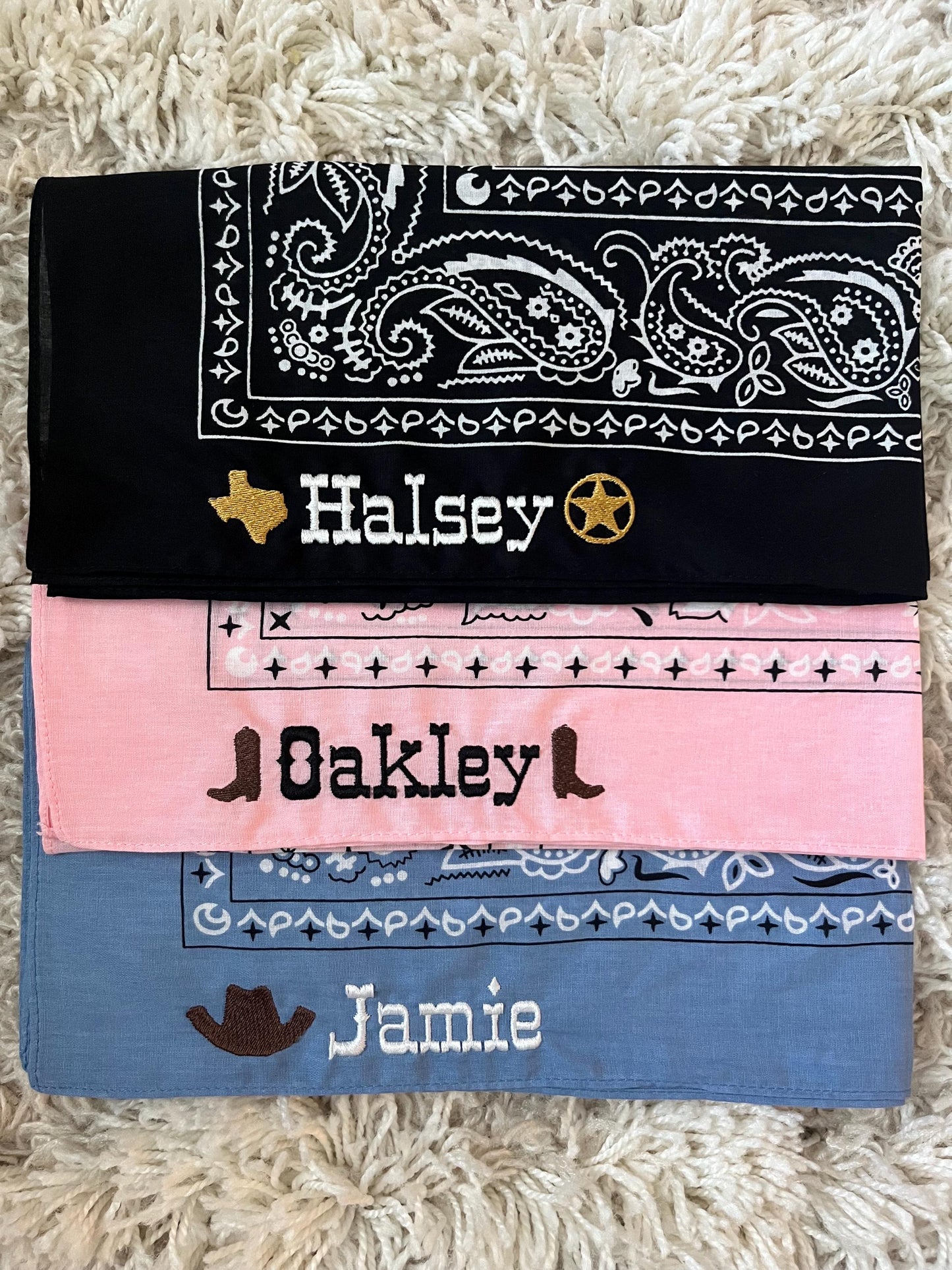 Custom Saloon with Logo Bandana