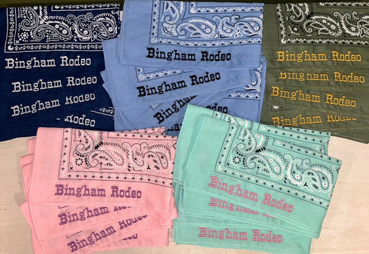 Saloon western bandana