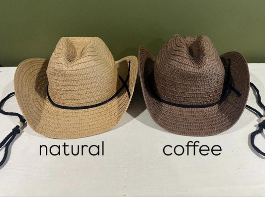 Cowboy cowgirl hat