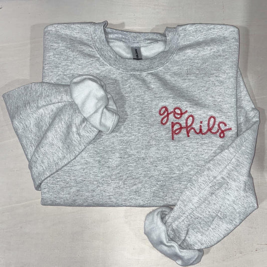go phils crewneck