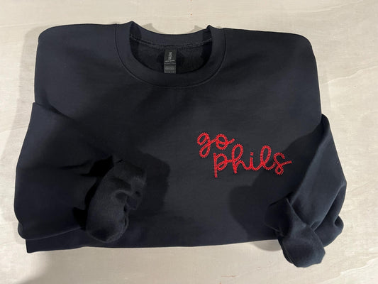 go phils crewneck