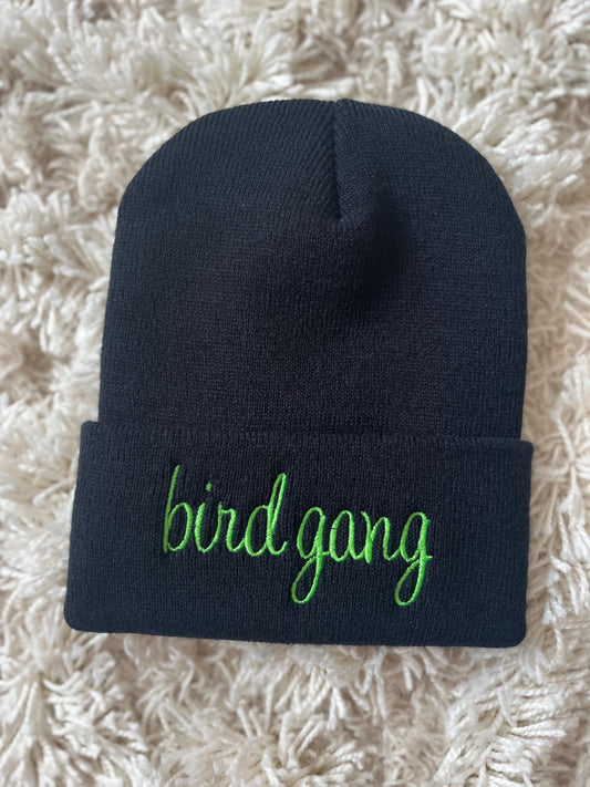 bird gang beanie